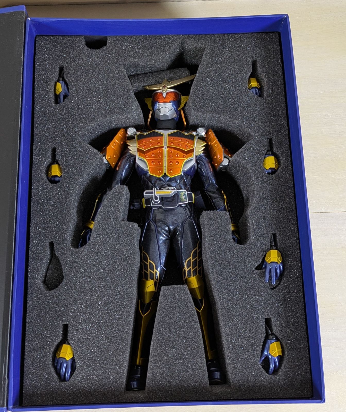 大野44-3-0204]欠品有 RAH GENESIS 仮面ライダー鎧武 オレンジアームズ