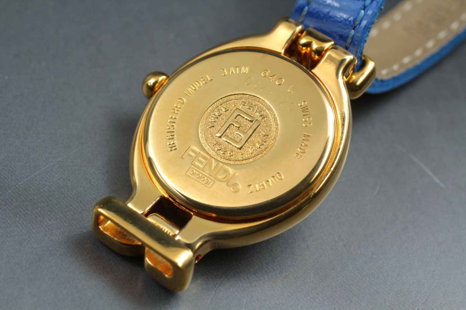 FENDI 640L チェンジベルト 5色 ゴールド レディース クォーツ 腕時計