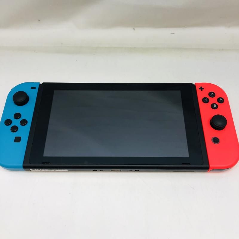 中古】本体S）ｼﾞｬﾝｸ)Switch本体 赤/青 動作未保証[22][240022204036