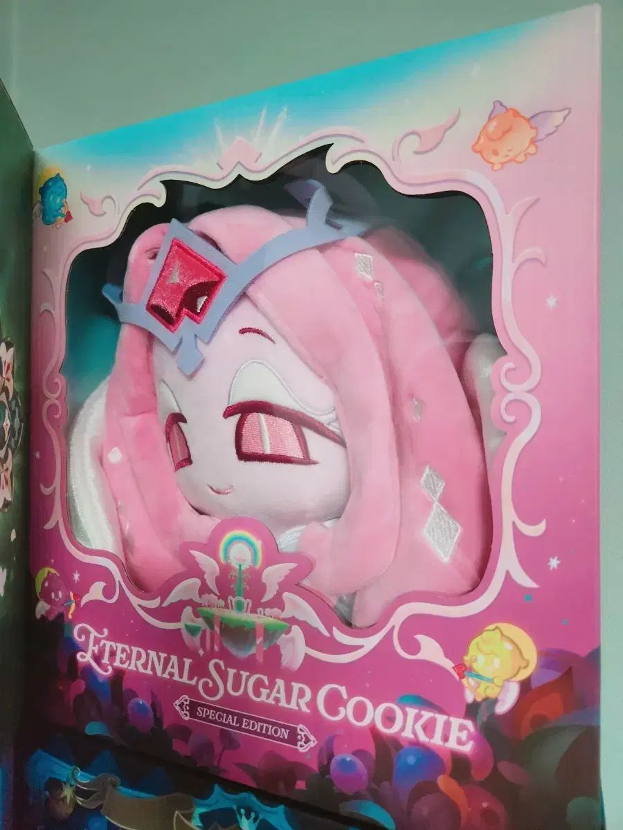 クッキーラン キングダム 4周年 シャドウミルククッキー ぬいぐるみ