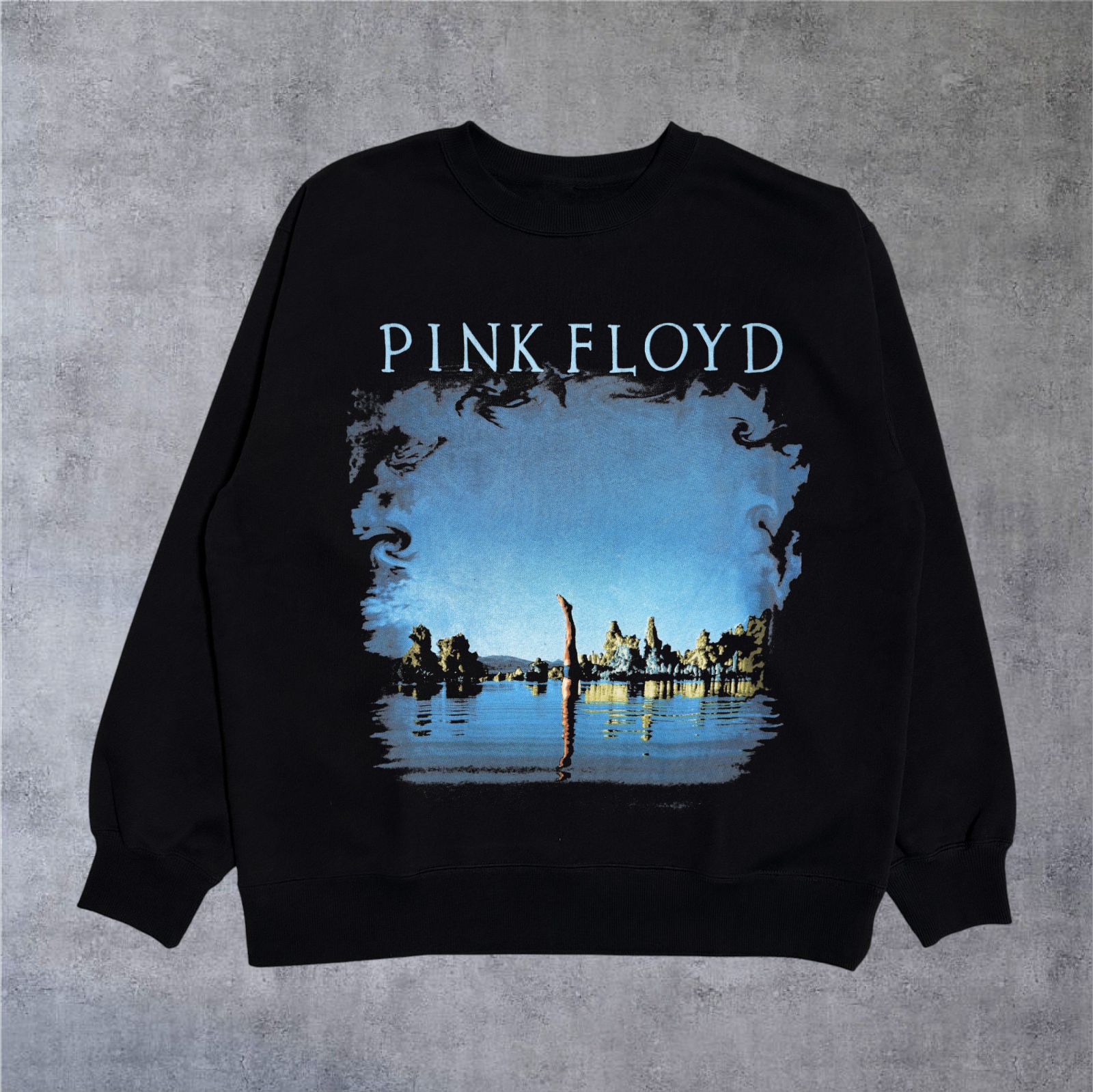 PINK FLOYD ピンク・フロイド バンド ブラック スウェット BB033 