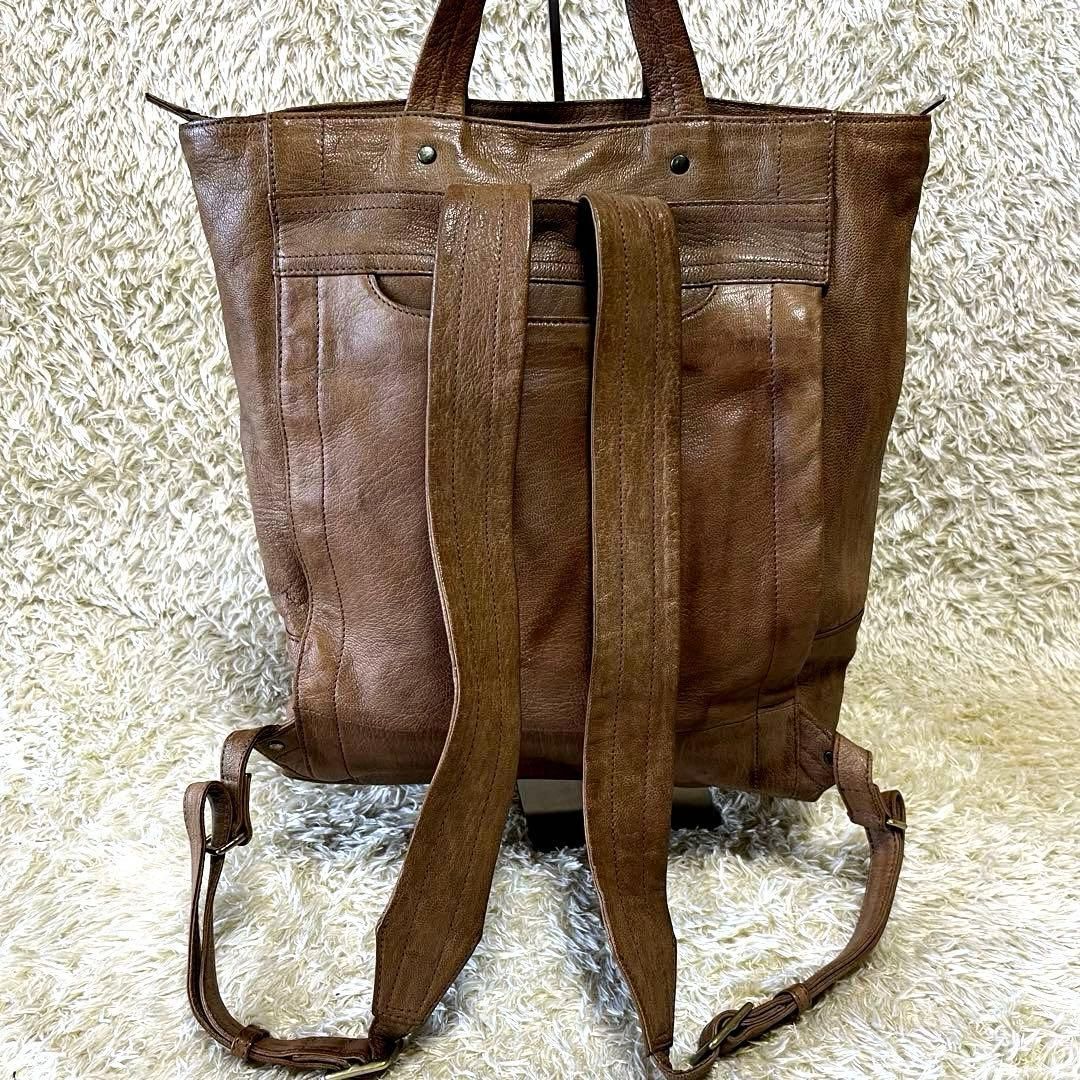 上質シボ革】dan genten ダン ゲンテン 2way リュックサック バック