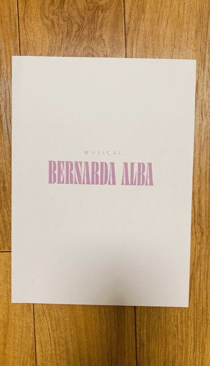 21 演劇 ベルナルダ・アルバ プログラムブック