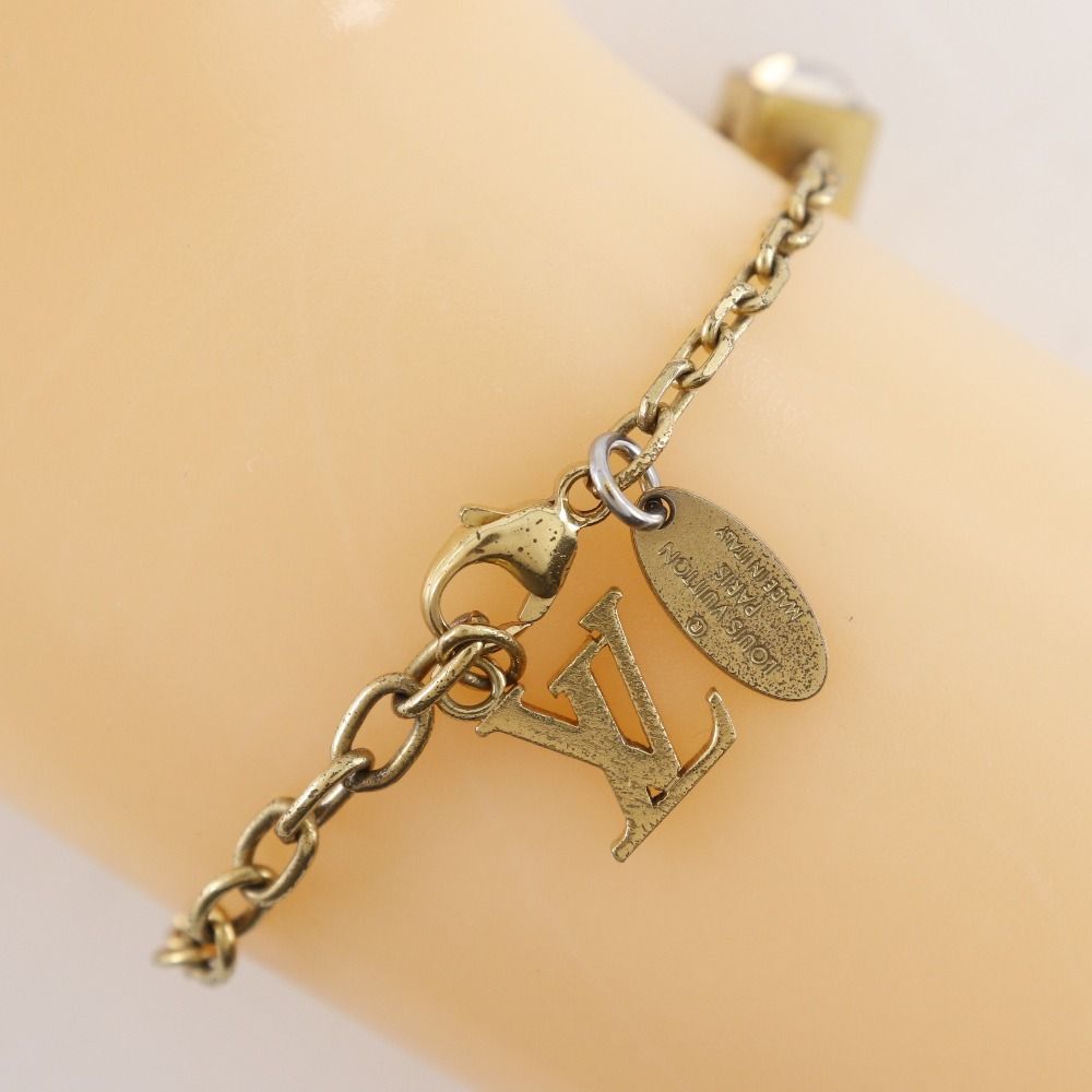 LOUIS VUITTON】ルイ・ヴィトン ブラスレ ギャンブル M65209 金メッキ