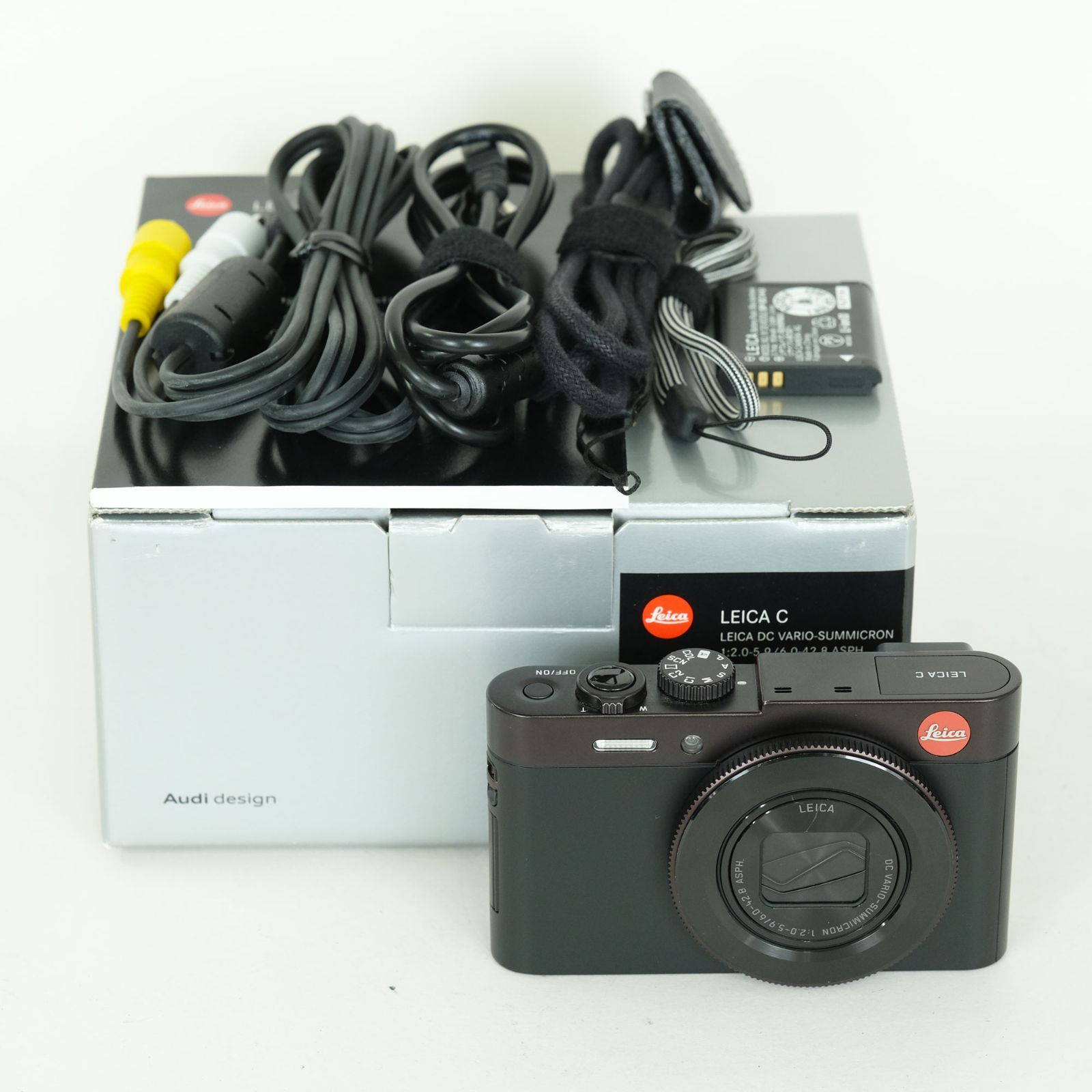 良品] LEICA C(Typ112) ダークレッド | コンパクトデジタルカメラ