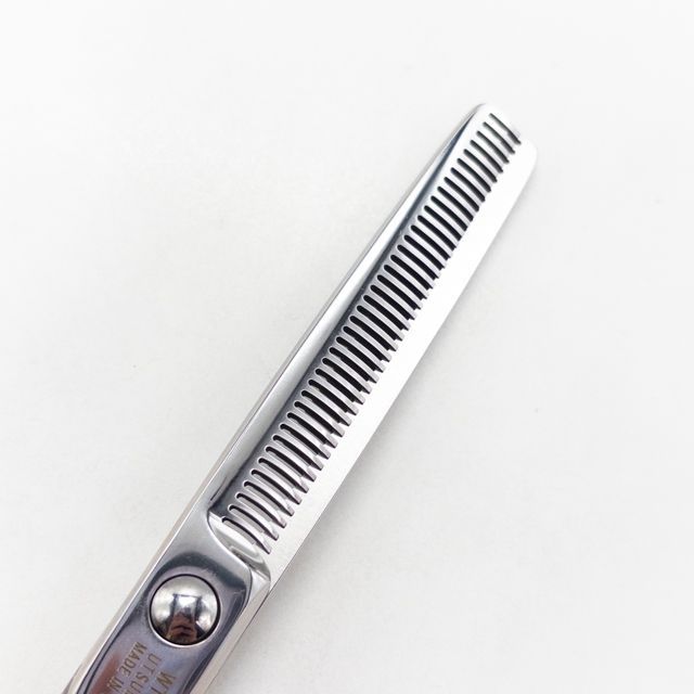 新品未使用【内海ウツミUTSUMI】WT60/40C 両グシ トリミングシザー 右