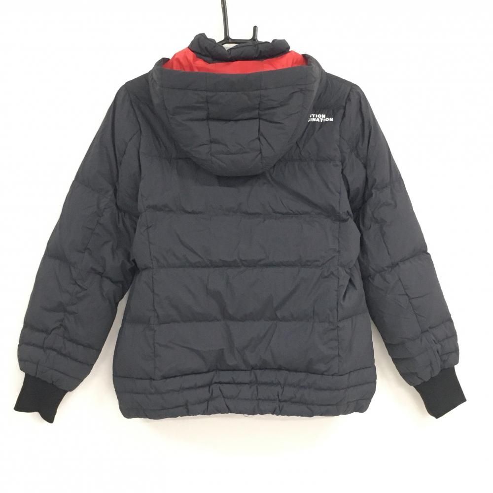 美品】マスターバニー フード付ダウンジャケット 黒 内側レッド ダウン