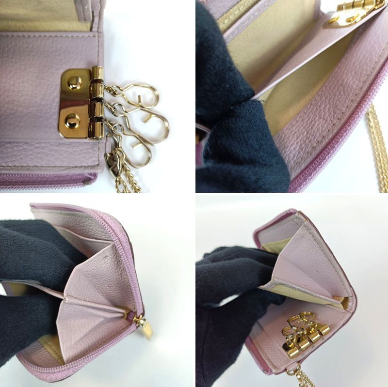 ATAO アタオ ベル Bell キーケース ミニ財布 ロージーラベンダー