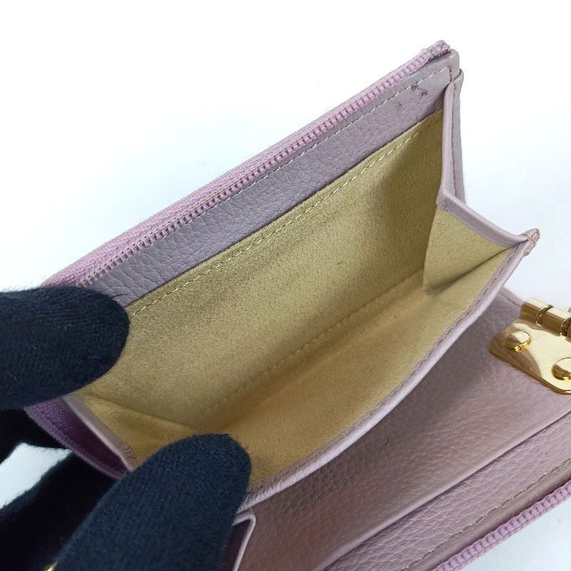 ATAO アタオ ベル Bell キーケース ミニ財布 ロージーラベンダー