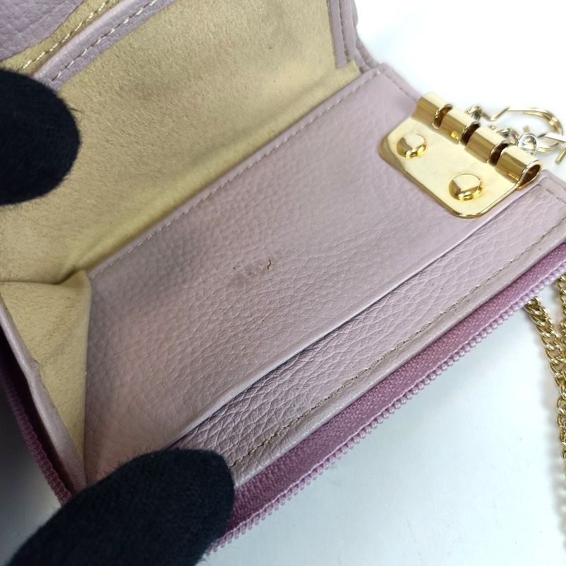 ATAO アタオ ベル Bell キーケース ミニ財布 ロージーラベンダー