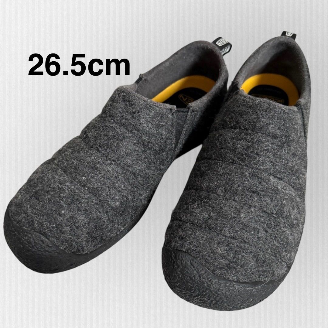 キーン 26.5 cm KEEN ハウザーツー HOWSER II サイドゴアシューズ スニーカー グレー ブラック