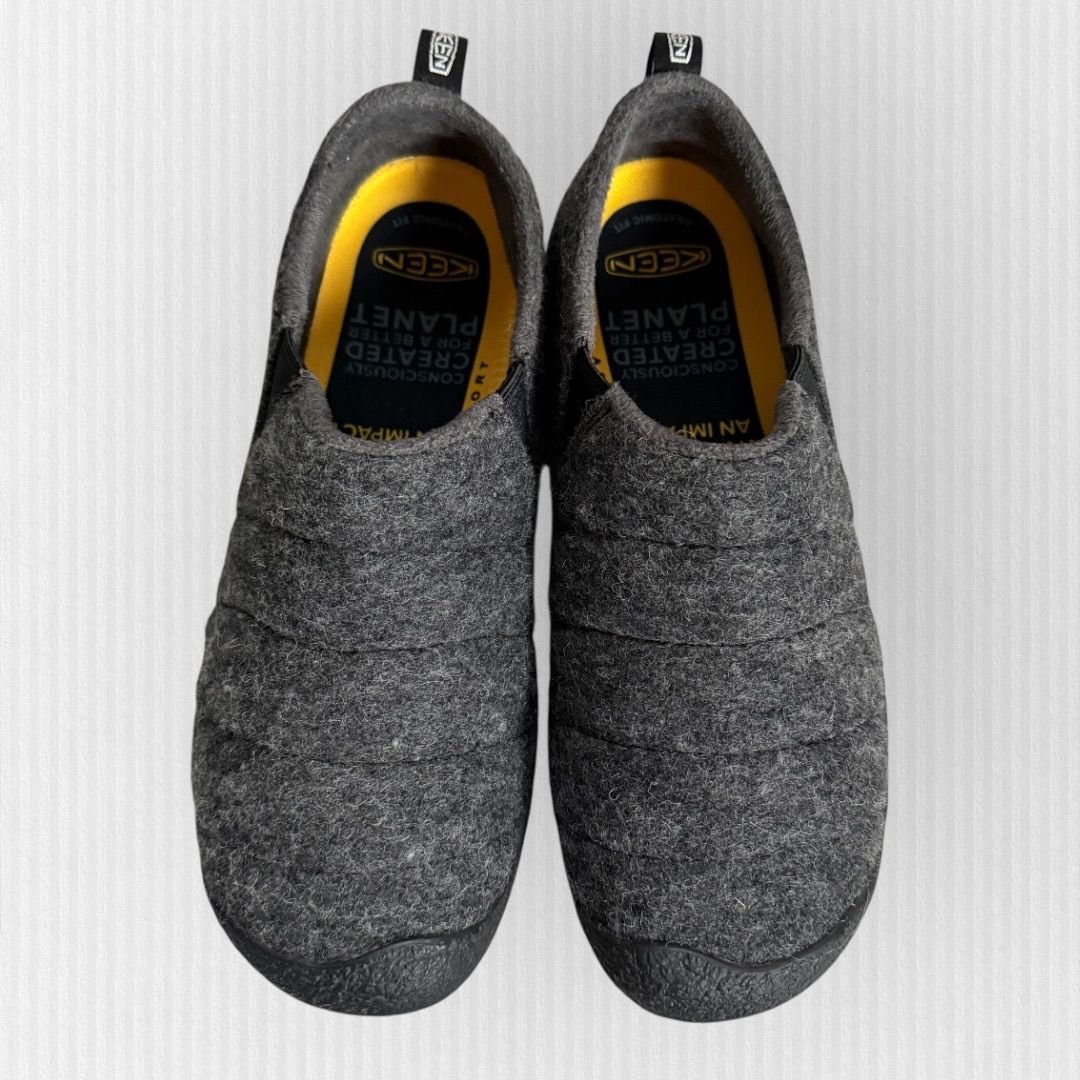 キーン 26.5 cm KEEN ハウザーツー HOWSER II サイドゴアシューズ スニーカー グレー ブラック