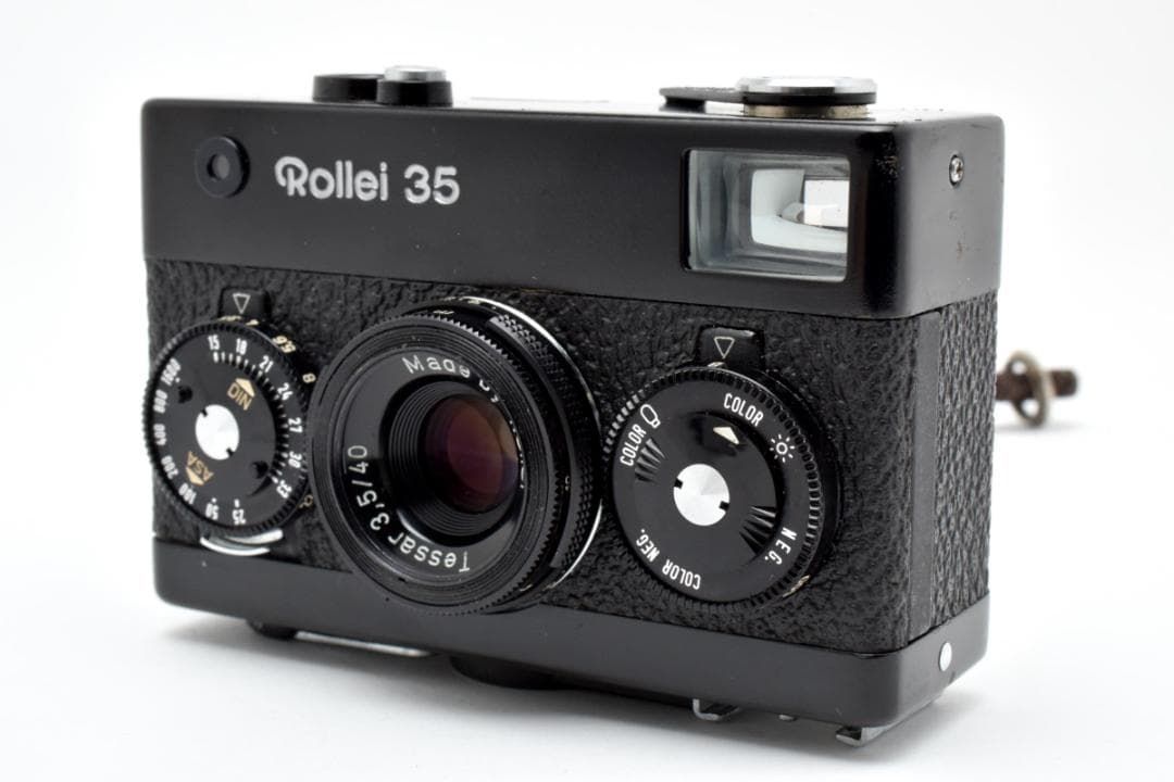 3】訳あり特価！Rollei ローライ 35 ブラック シンガポール製 フィルム