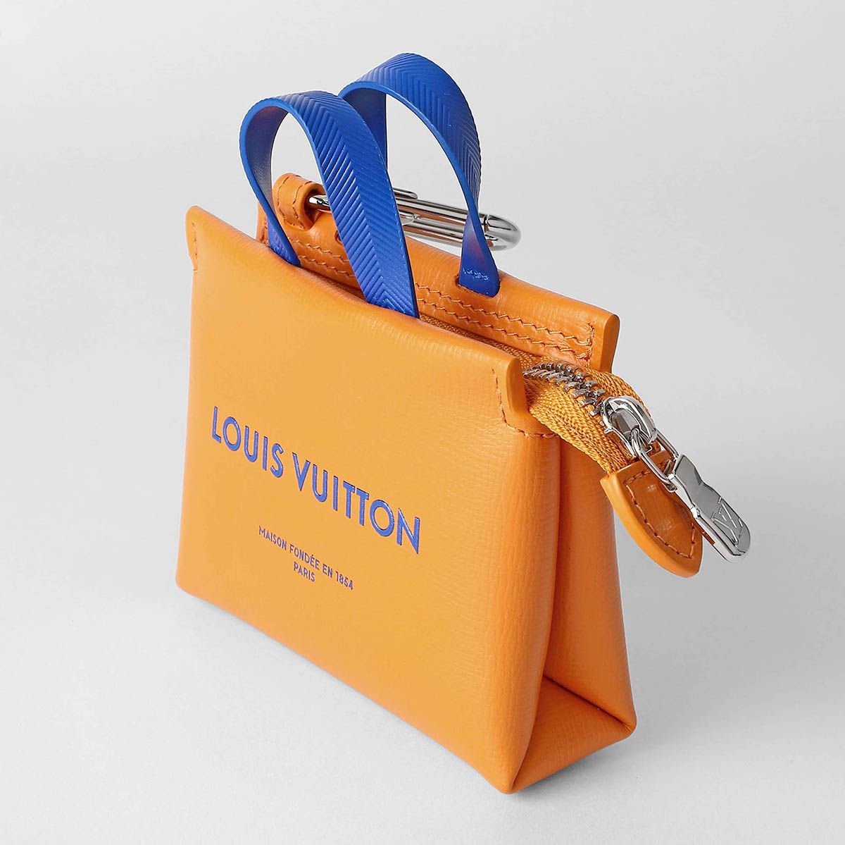 新品 ルイヴィトン Louis Vuitton キーホルダー LV ミニ ショッパー