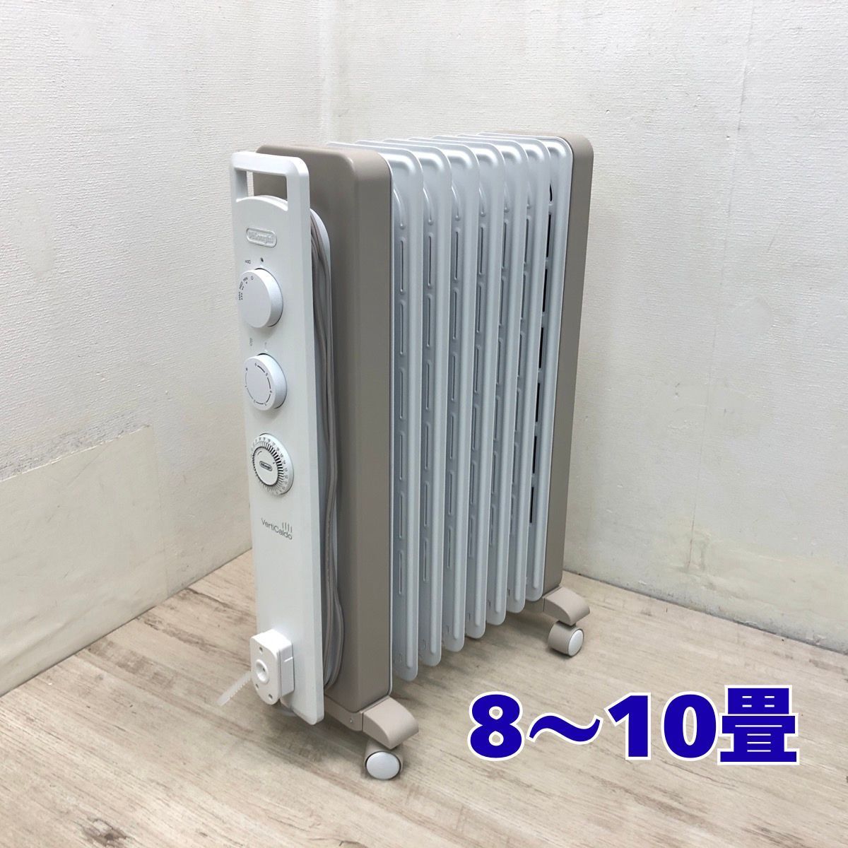 DeLonghi デロンギ ヴェルティカルド オイルヒーター RHJ21F0812-WH 