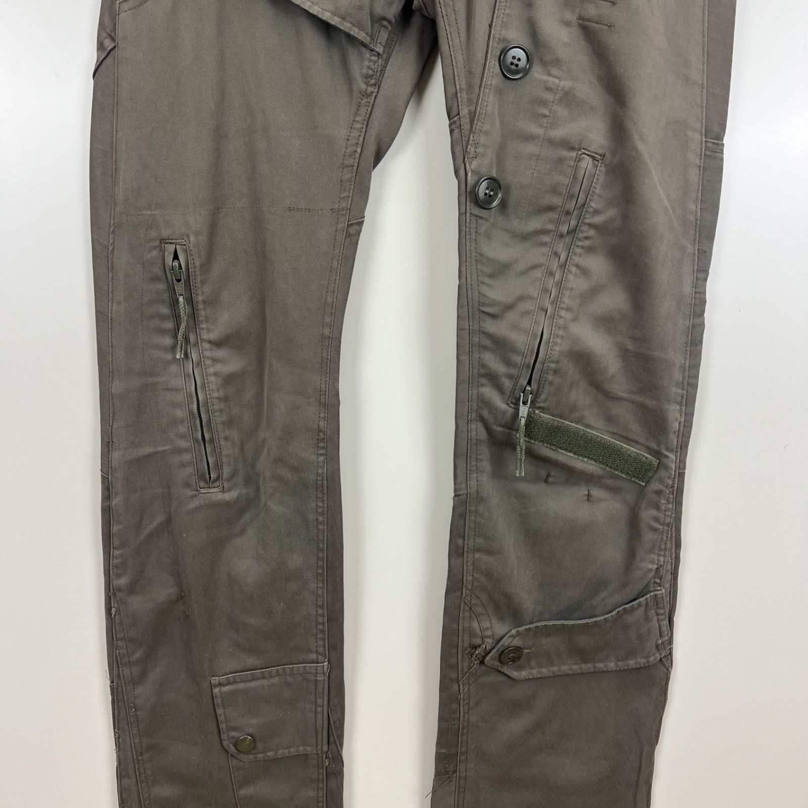 20471120 PAPER y2k archive remake military pants S トゥオーフォー 