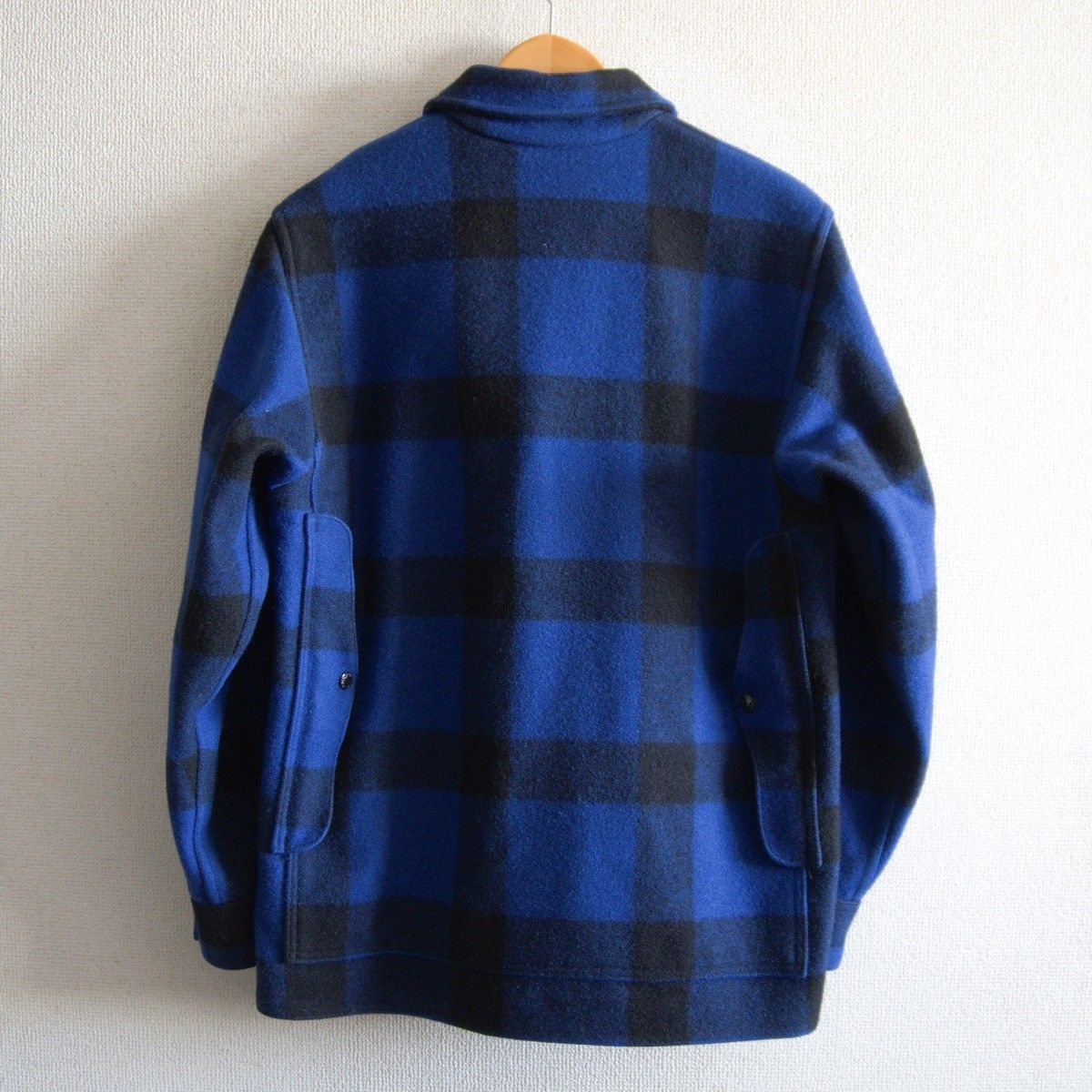 美品】FILSON【マッキーノクルーザージャケット】40 ブルー チェック 