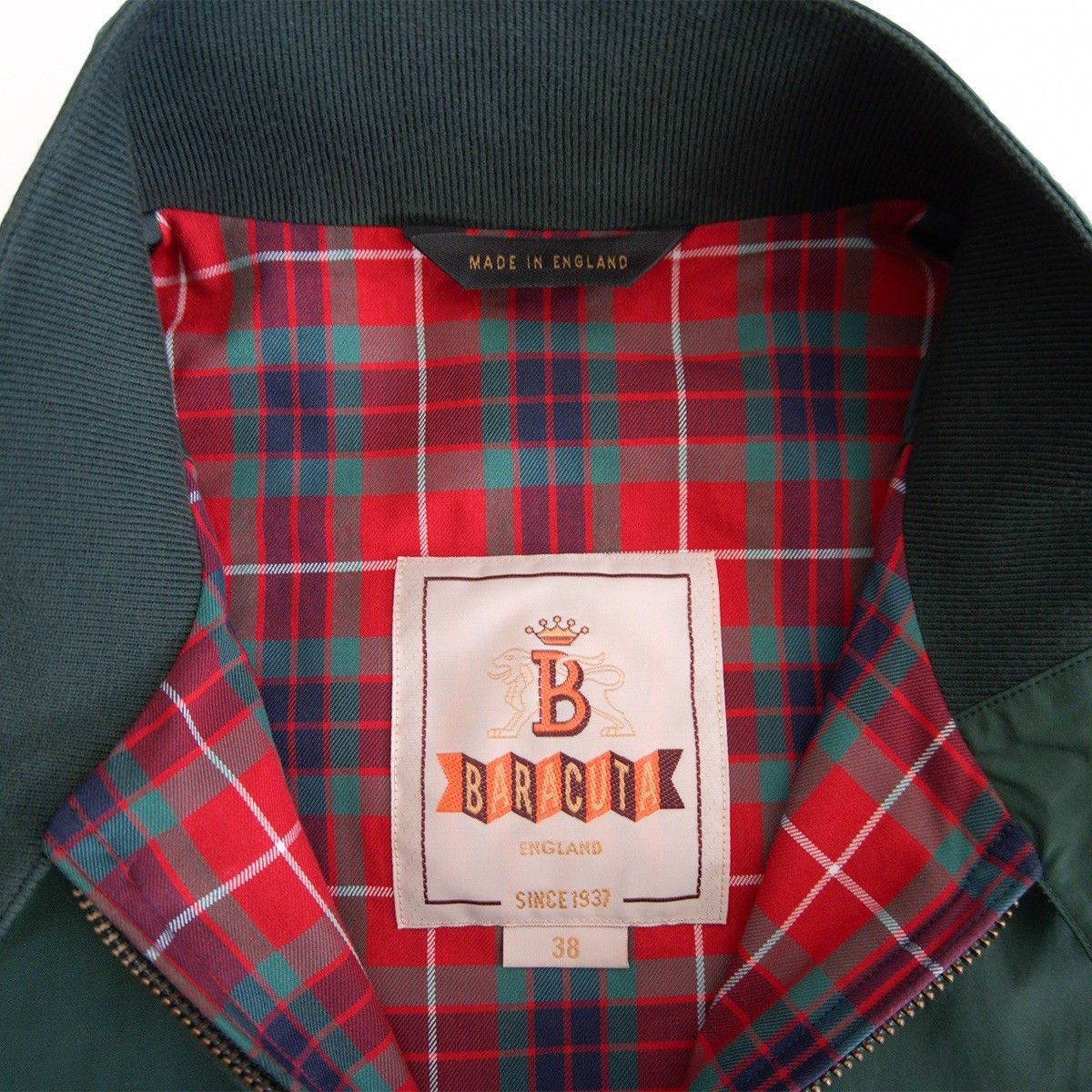 美品】 BARACUTA 【G9 スウィングトップ ハリントンジャケット】38