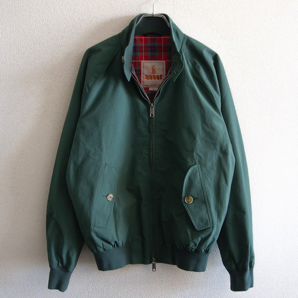 美品】 BARACUTA 【G9 スウィングトップ ハリントンジャケット】38