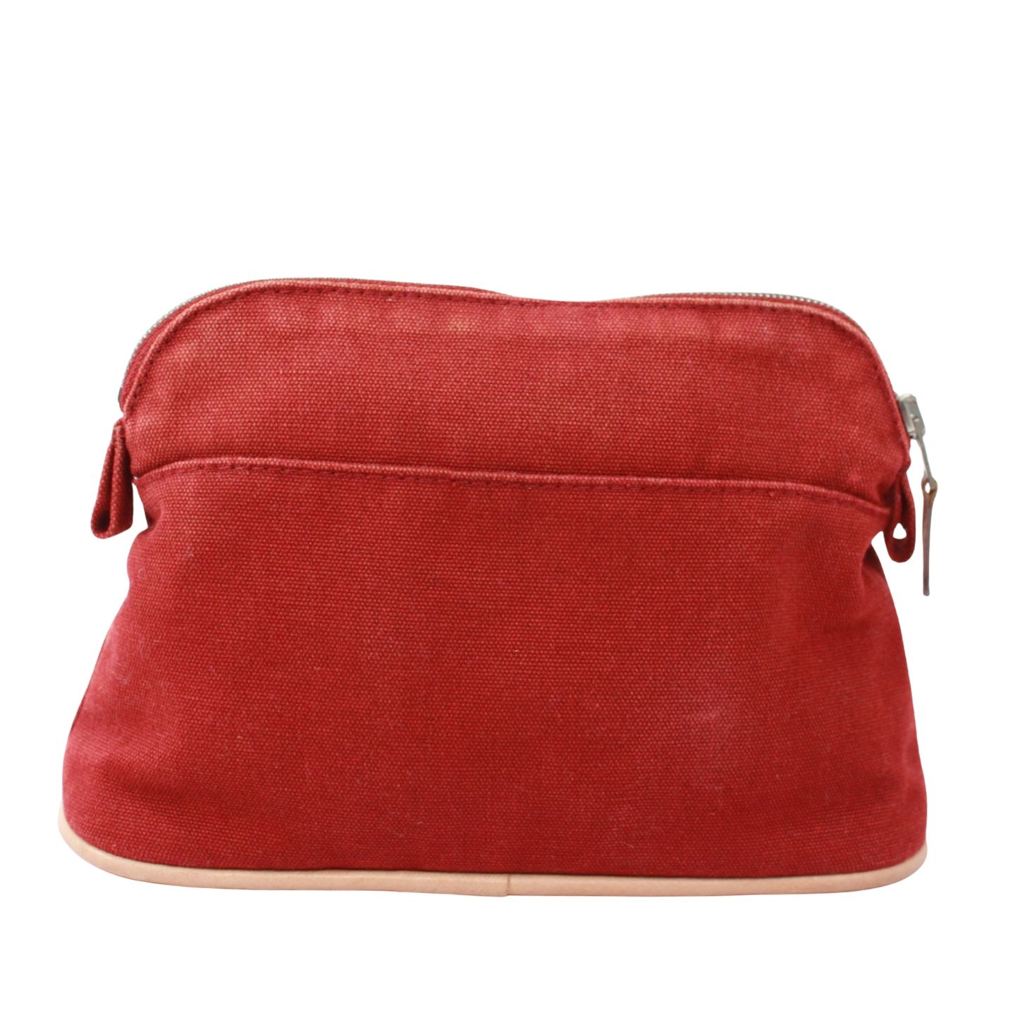 HERMES エルメス ボリードポーチ ミニ ポーチ キャンバス/レザー