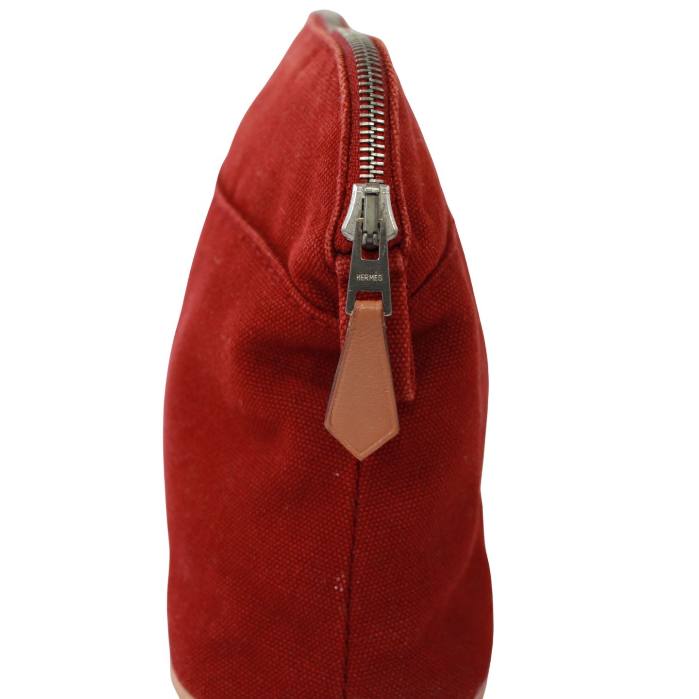 HERMES エルメス ボリードポーチ ミニ ポーチ キャンバス/レザー