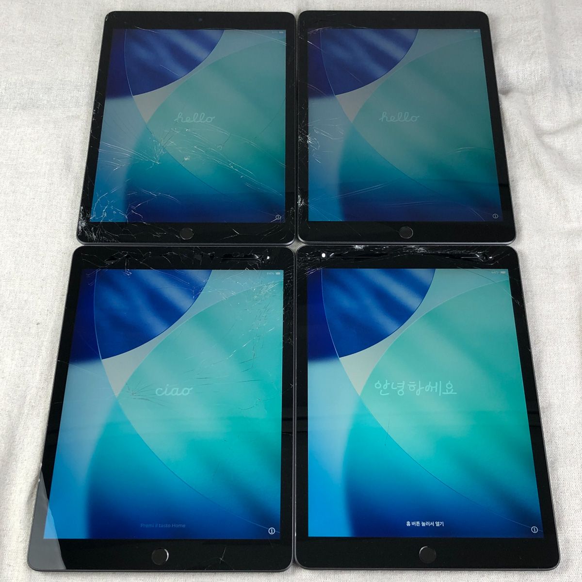 ◇ジャンク品・本体のみ◇【4点セット】Apple iPad 第9世代 Wi-Fi 64GB