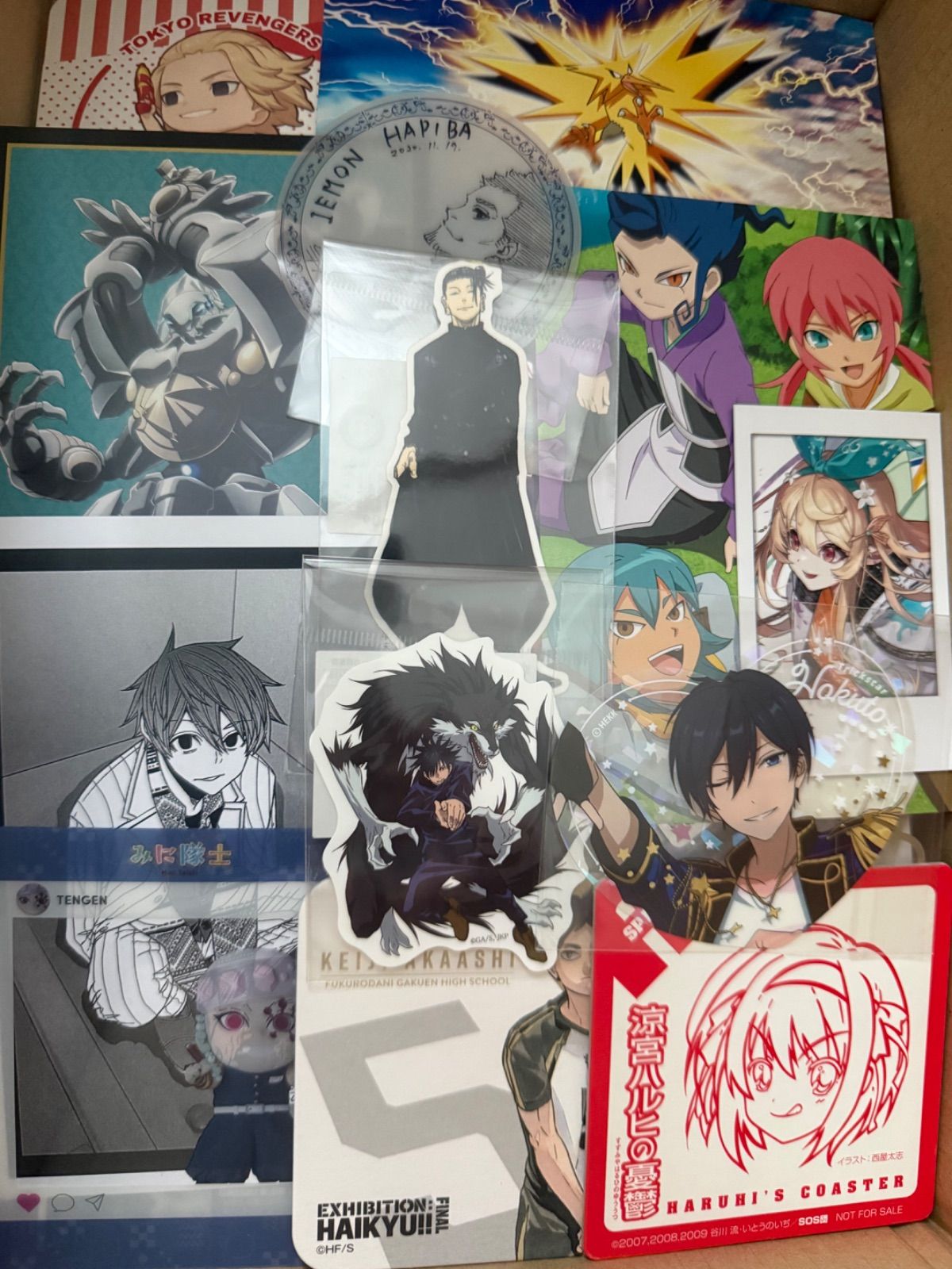 紙類 アニメ ゲーム まとめ売り 大量 コースター ポストカード カード