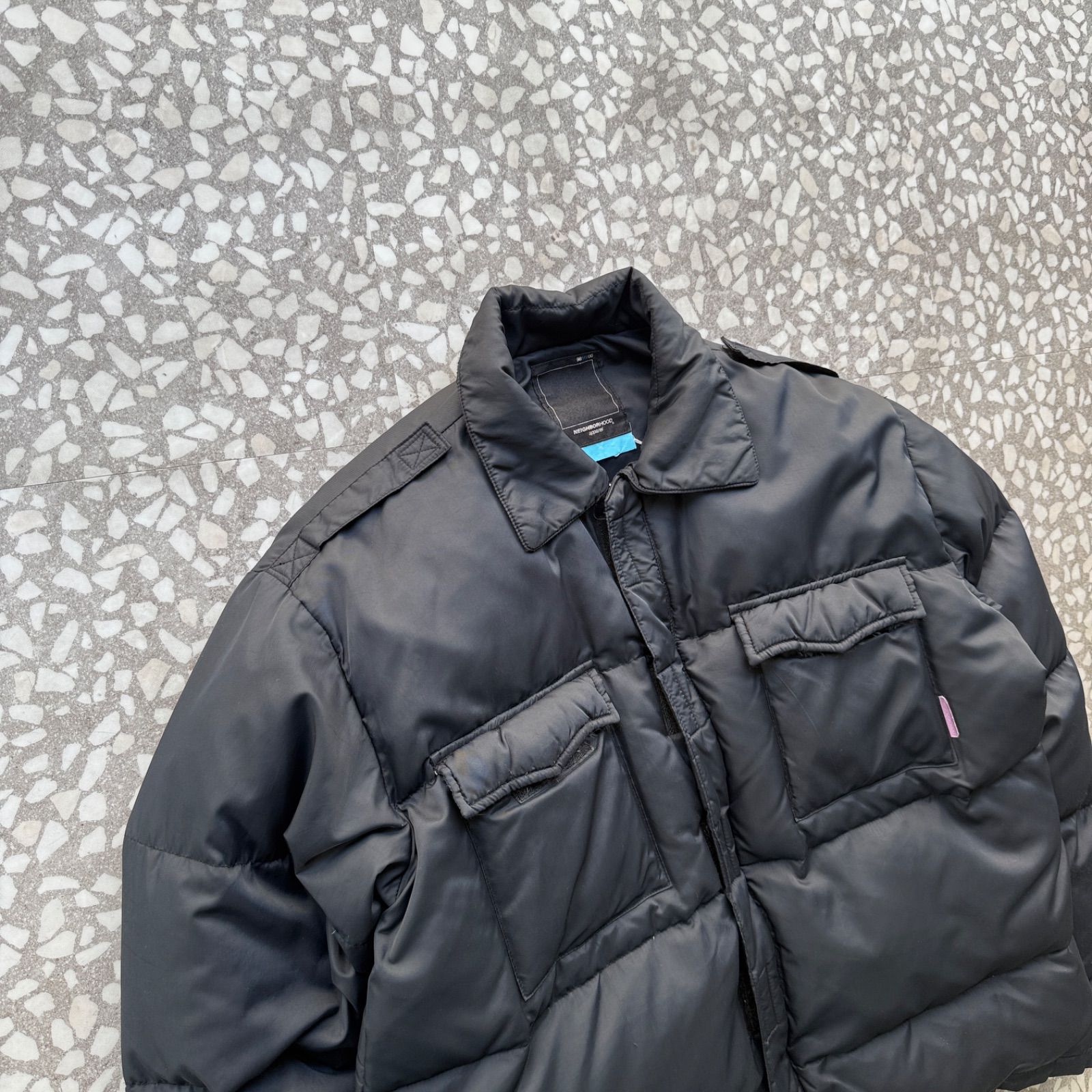 希少・レア CHIPIE フィールドジャケット ブルゾン L ネイティブ柄 NEIGHBORHOOD / 99y down jacket M-65 フィールドジャケット