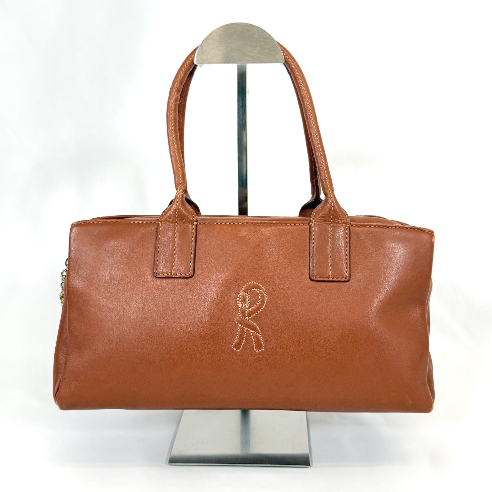 人気】ROBERTA DI CAMERINO ロベルタ ディ カメリーノ レザー Rロゴ