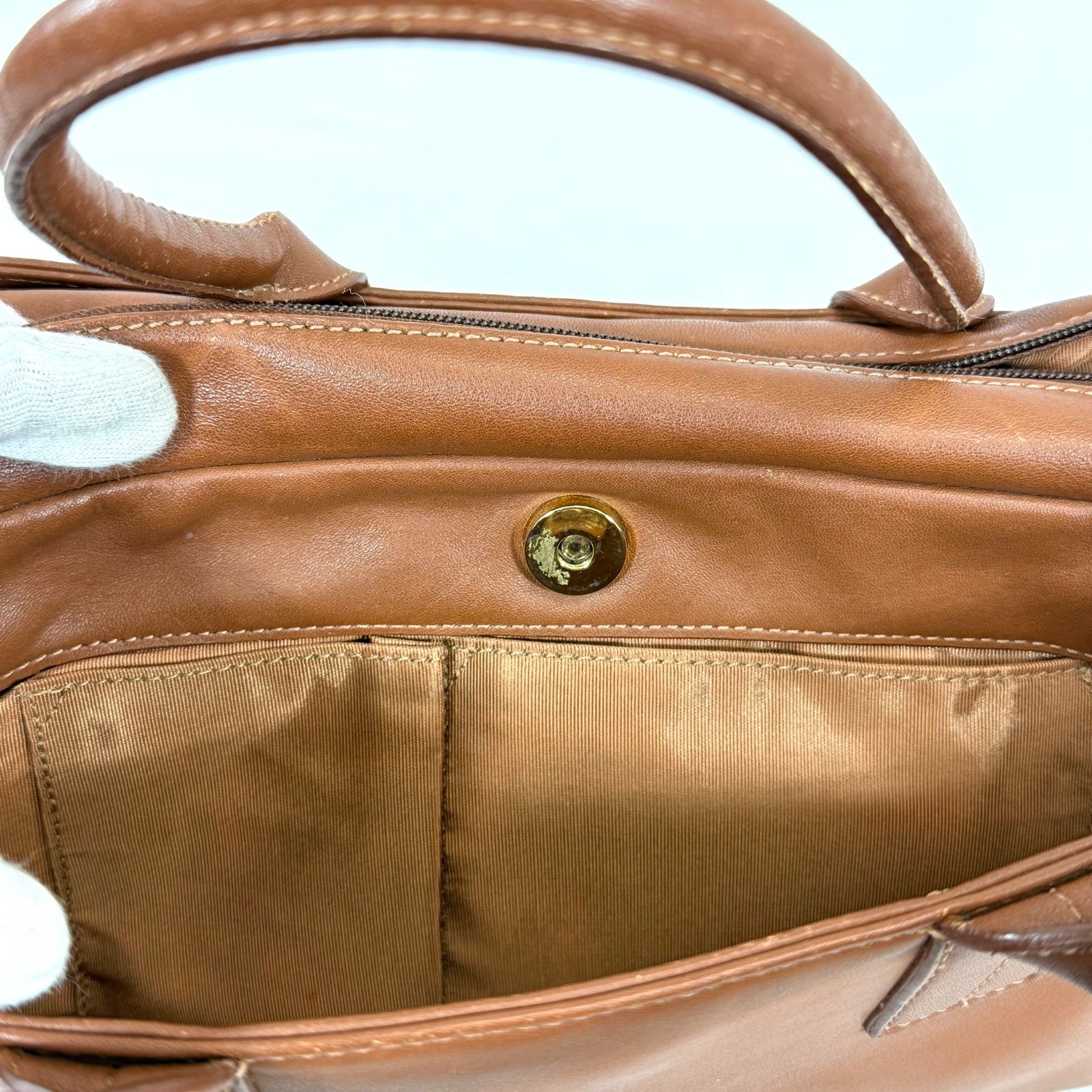 人気】ROBERTA DI CAMERINO ロベルタ ディ カメリーノ レザー Rロゴ