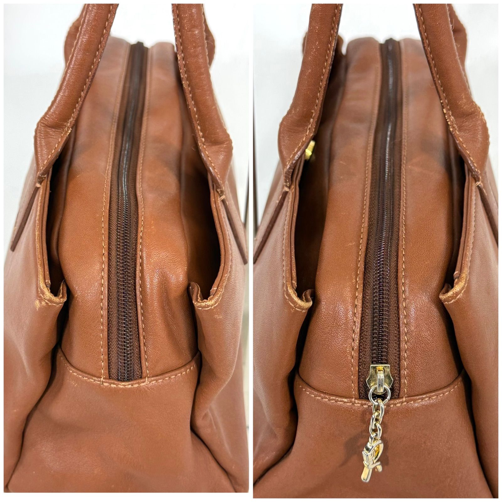 人気】ROBERTA DI CAMERINO ロベルタ ディ カメリーノ レザー Rロゴ