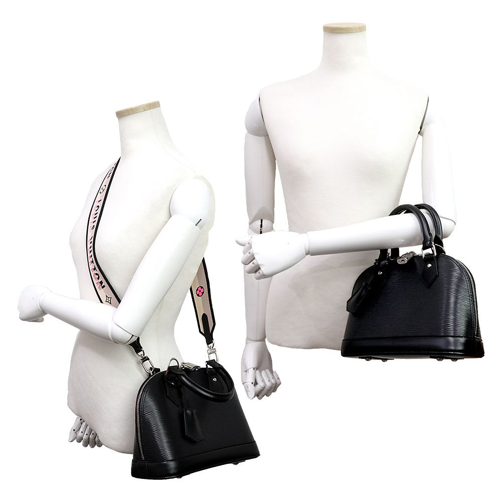 ルイ ヴィトン M59217 アルマ BB エピレザー ノワール ブラック 2way