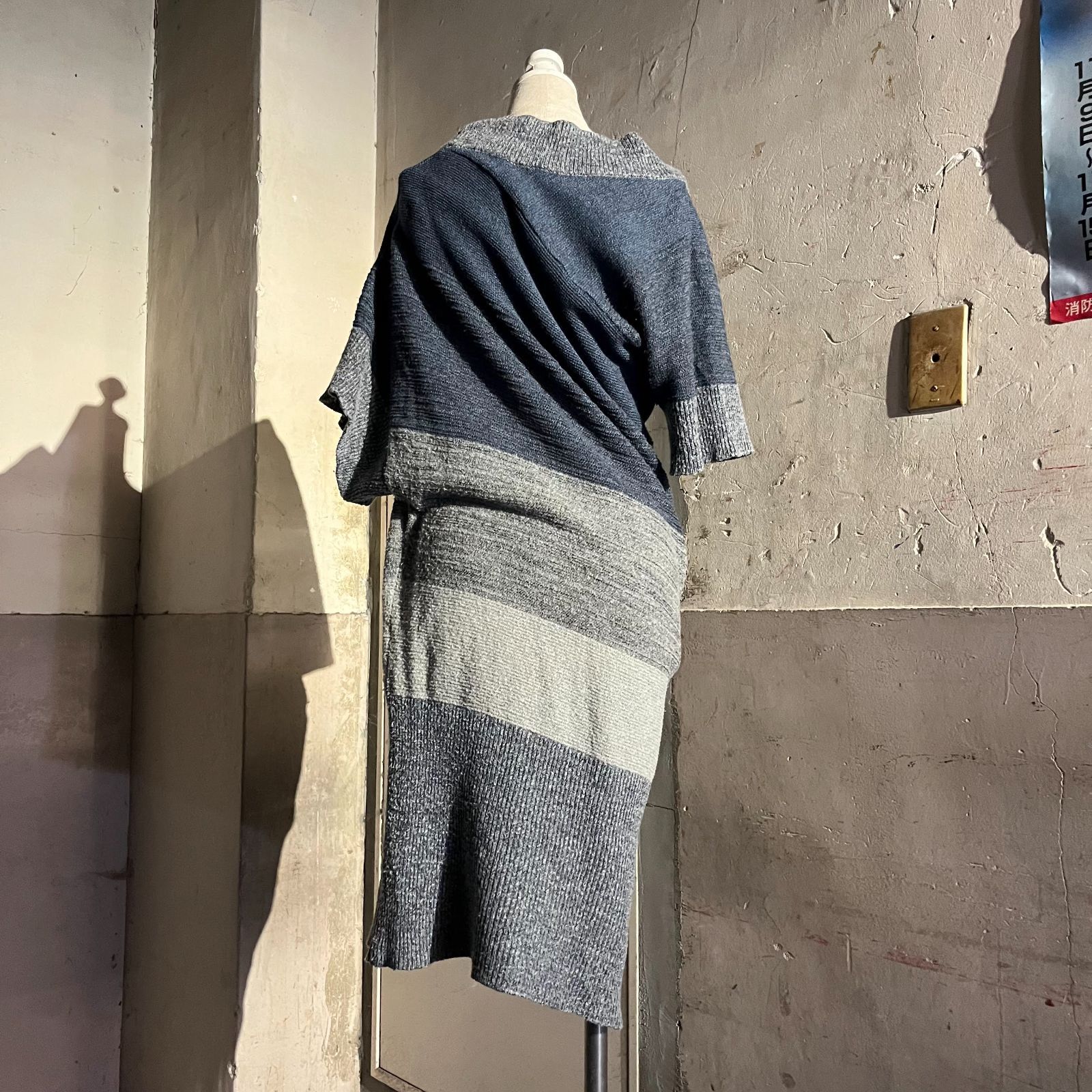 Vivienne Westwood RED LABEL 変形ニットワンピース アシンメトリー