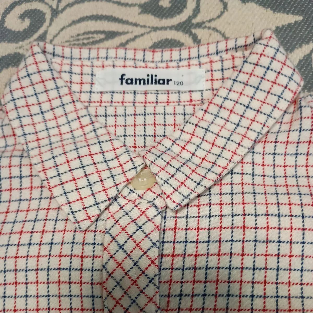 familiar ファミリア 長袖 シャツ 120 - メルカリ