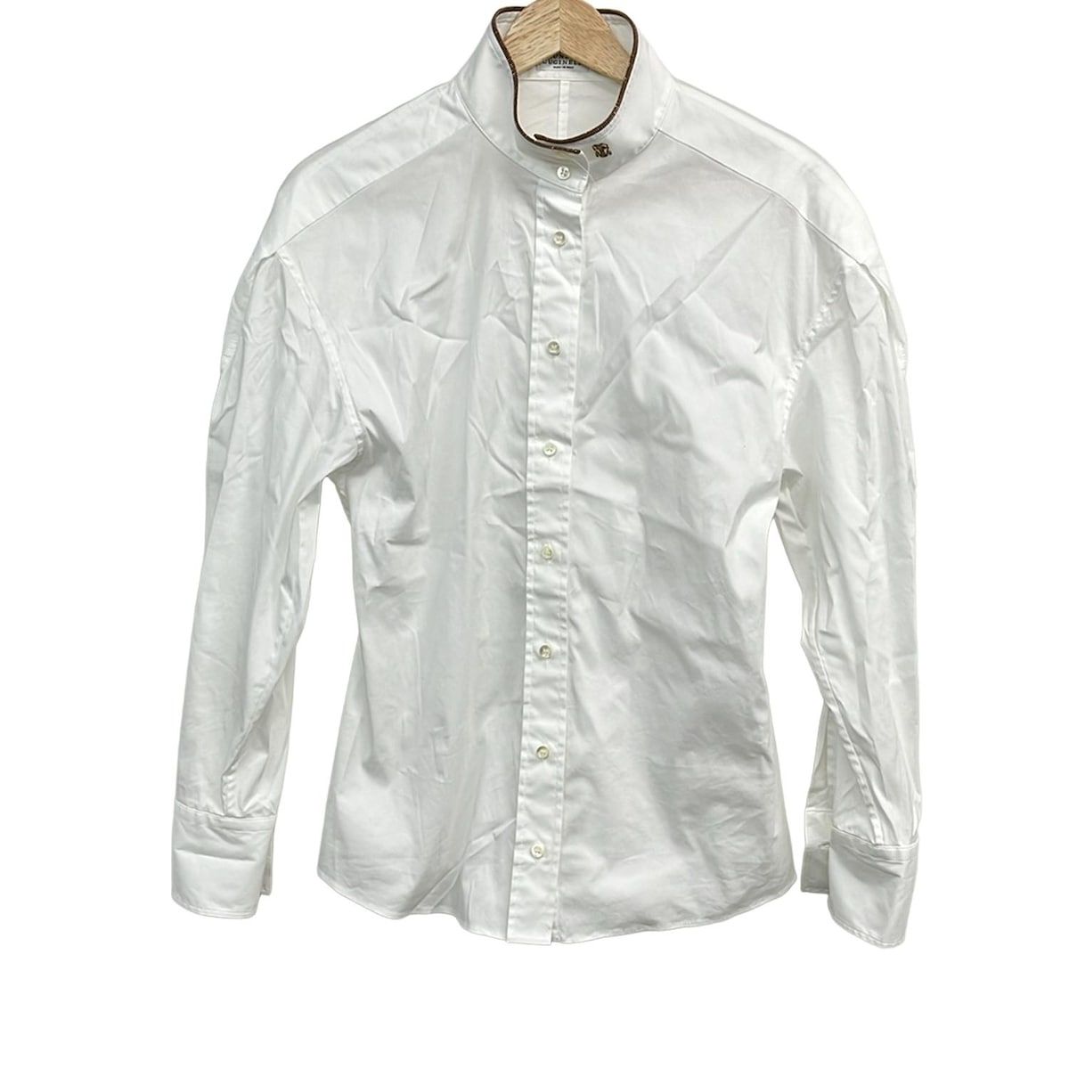 BRUNELLO CUCINELLI(ブルネロクチネリ) 長袖シャツブラウス サイズM