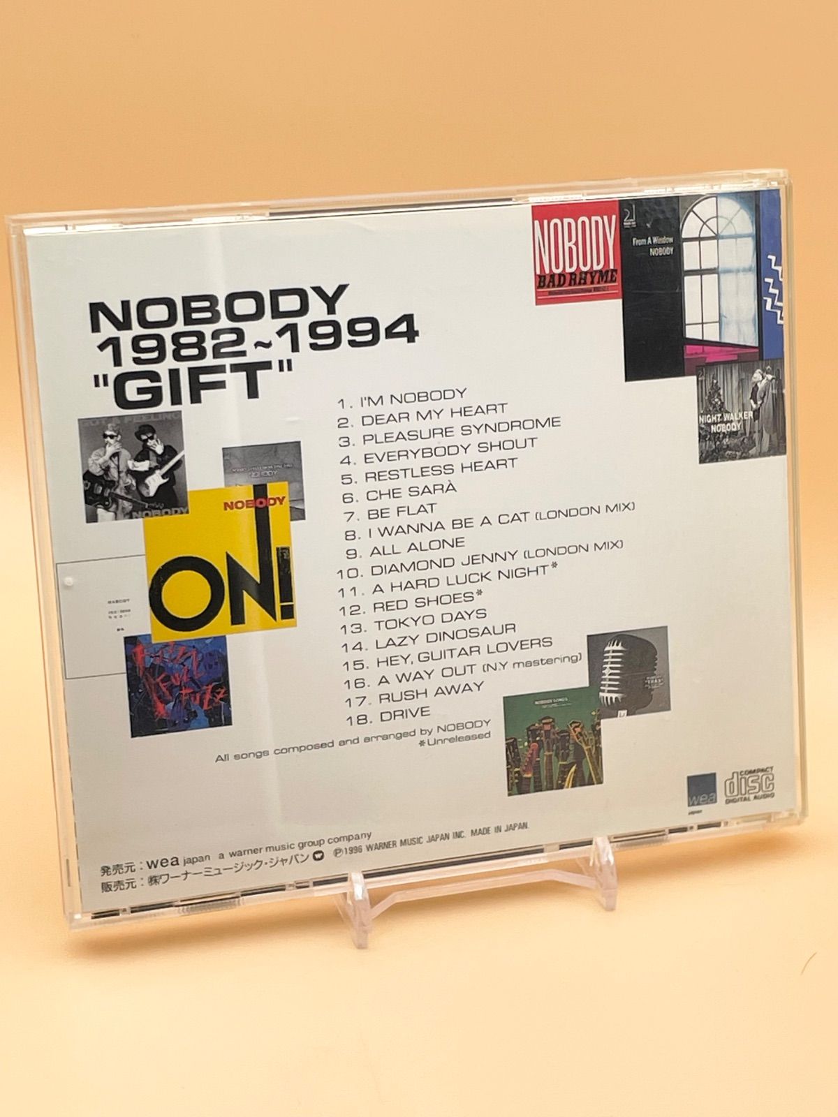 NOBODY/1982～1994ギフト NOBODY「NOBODY 1982-1994 GIFT」 | Warner