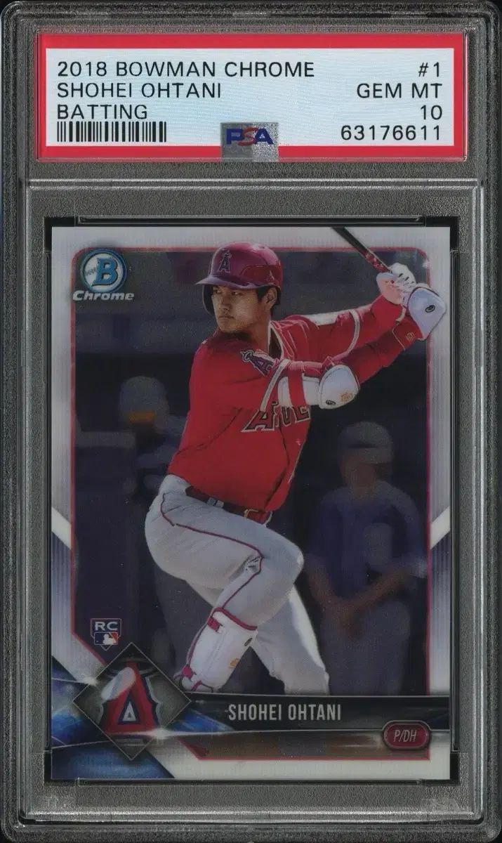 2018 Bowman 大谷 翔平 PSA10 野球カード - メルカリ