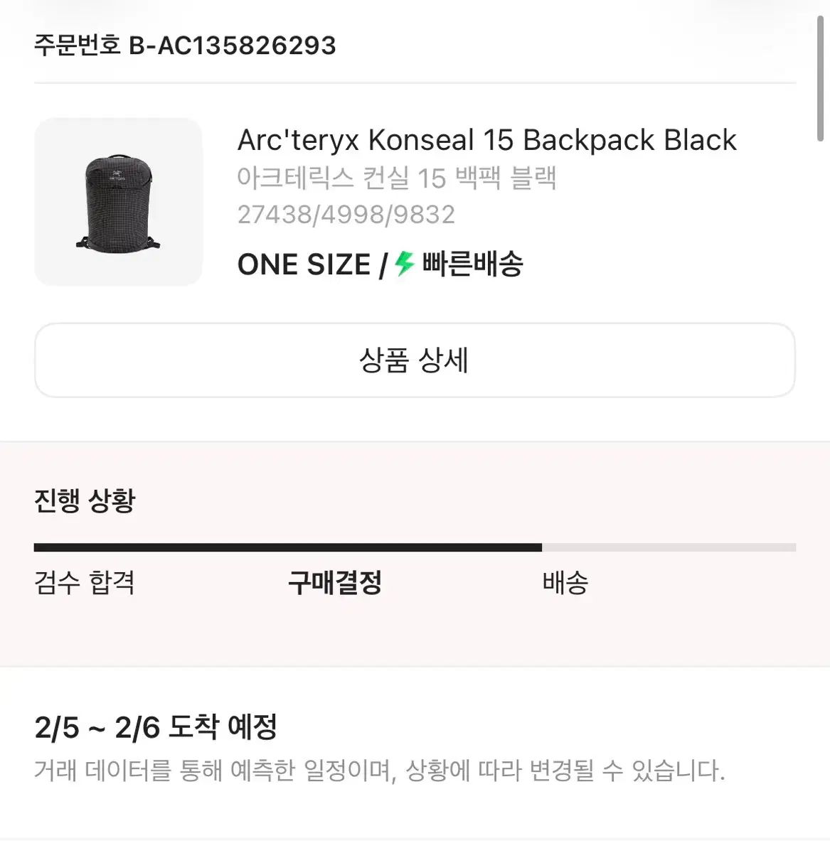 ARC'TERYX アークテリクス コンシール 15 バックパック ブラック