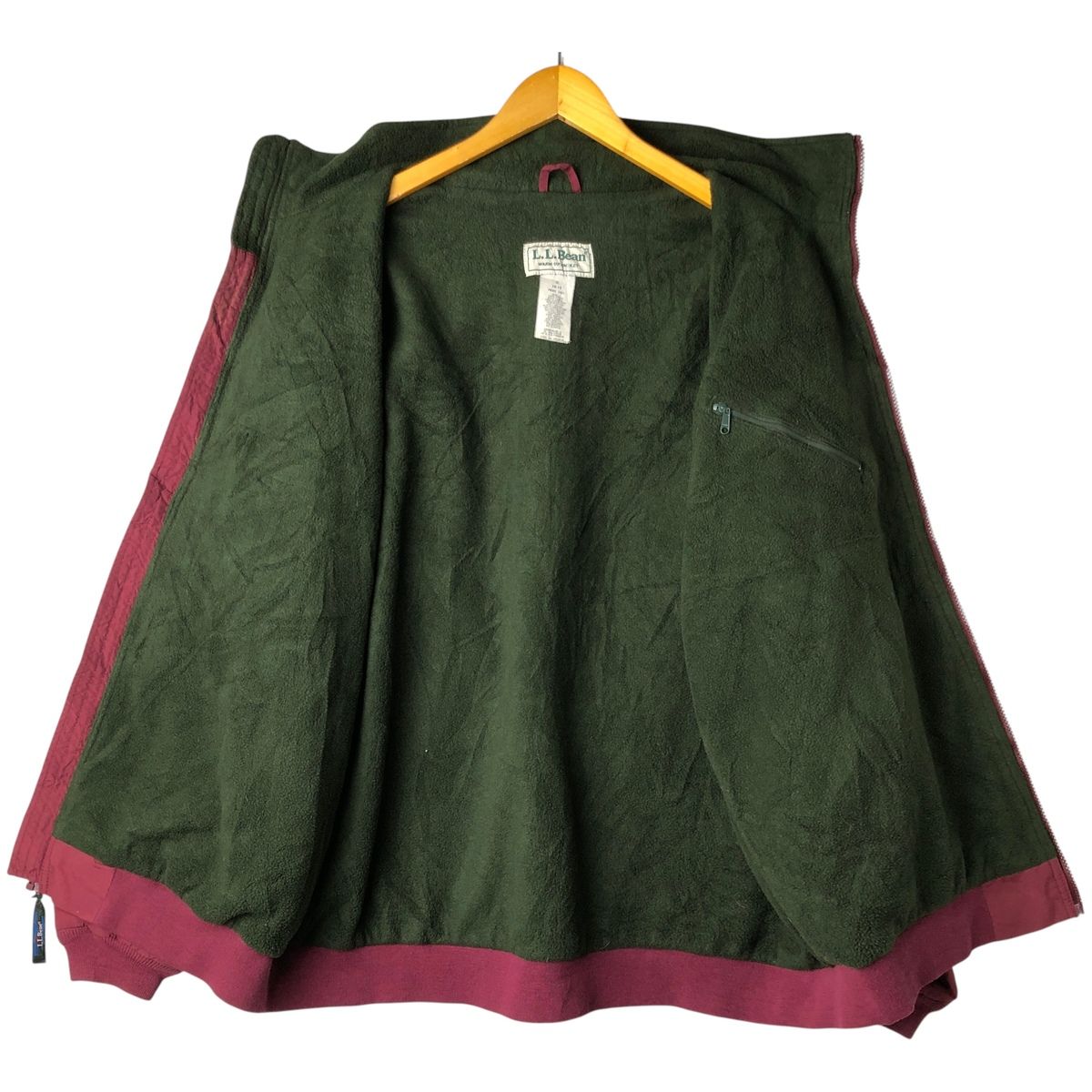 古着 80~90年代 エルエルビーン L.L.Bean Warm-up Jacket 中綿 