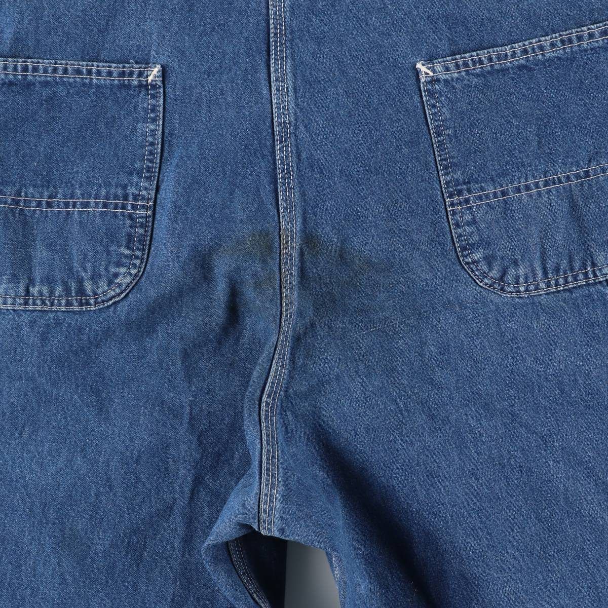 古着 00年代 カーハート Carhartt ビッグサイズ デニムオーバーオール