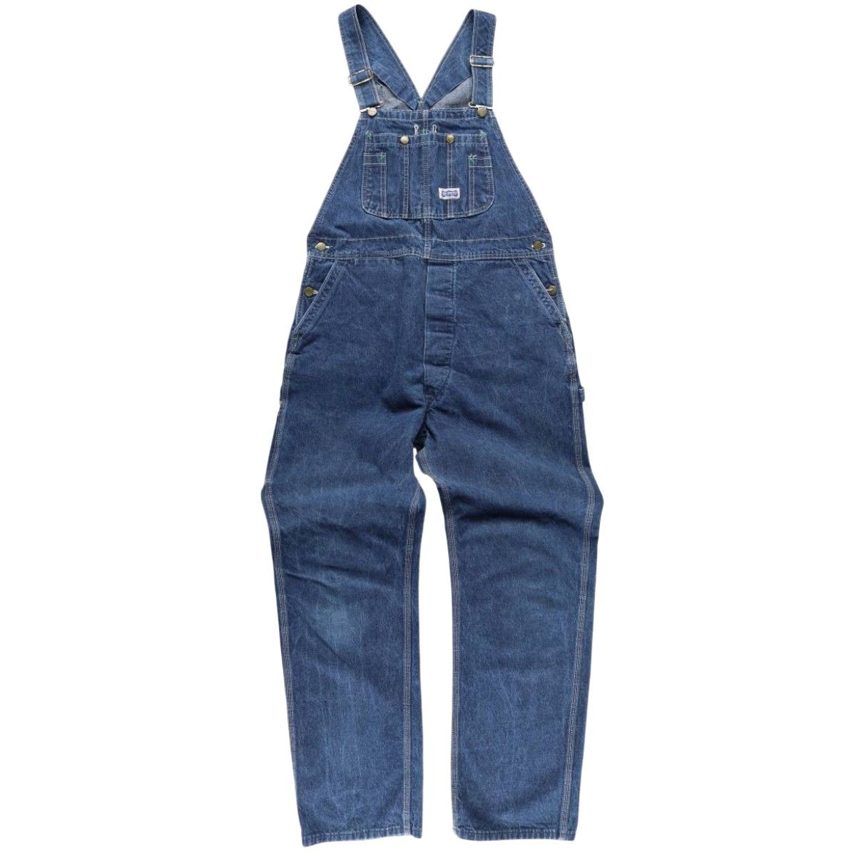 古着 70年代 ビッグスミス Big Smith デニムオーバーオール USA製