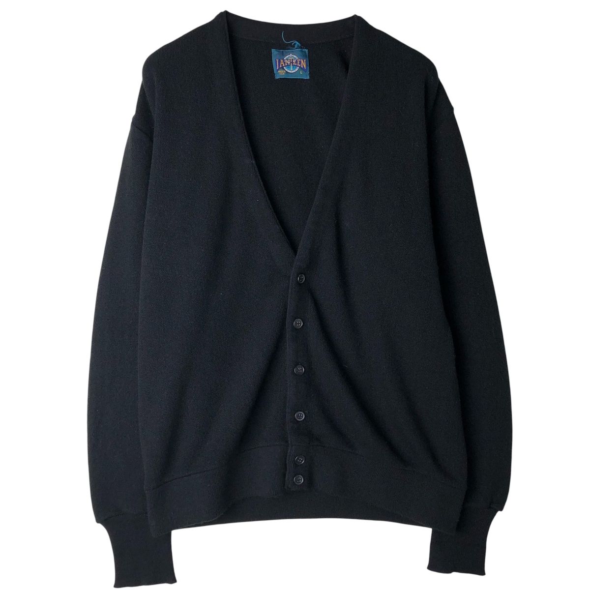 古着 80年代 ジャンセン Jantzen アクリルニットカーディガン USA製
