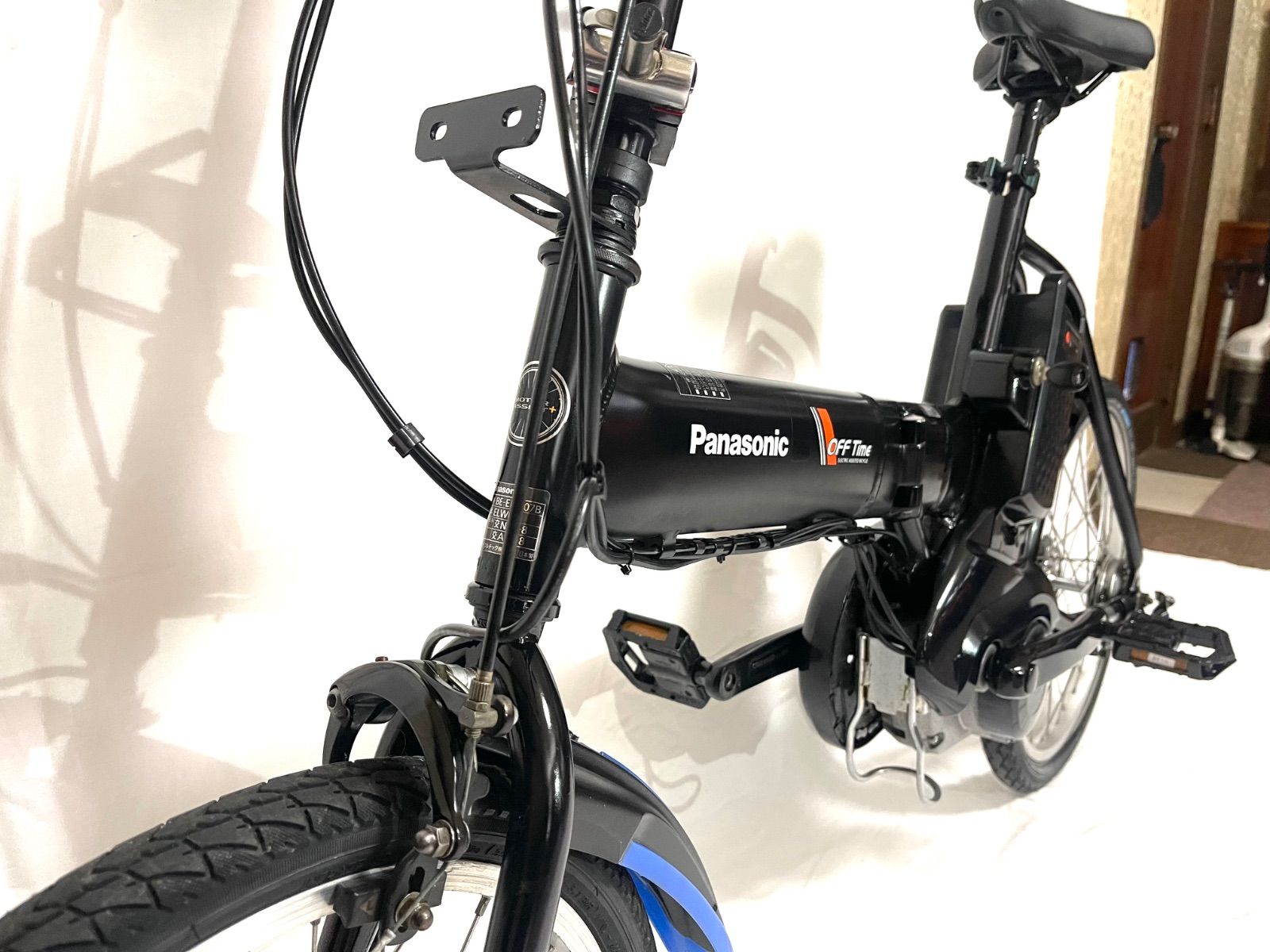 動作確認済 送料無料 Panasonic 折り畳み電動アシスト自転車 Off Time