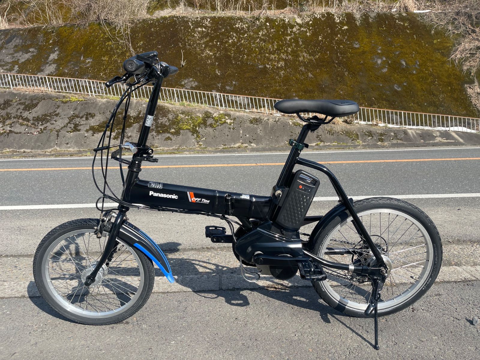 動作確認済 送料無料 Panasonic 折り畳み電動アシスト自転車 Off Time