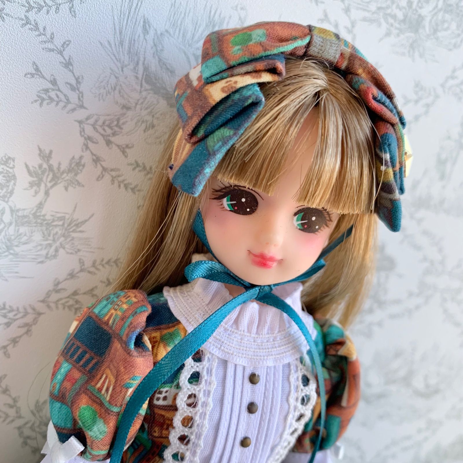 リカちゃん 不思議な本屋さん ホワイト ロリータワンピースセット