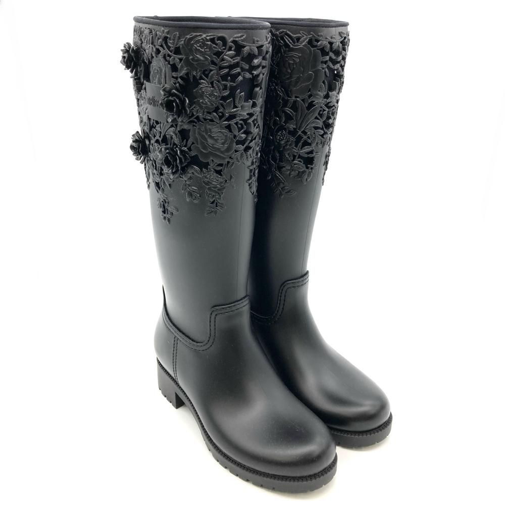 Melissa メリッサ ラバー ロングブーツ レインシューズ ブラック