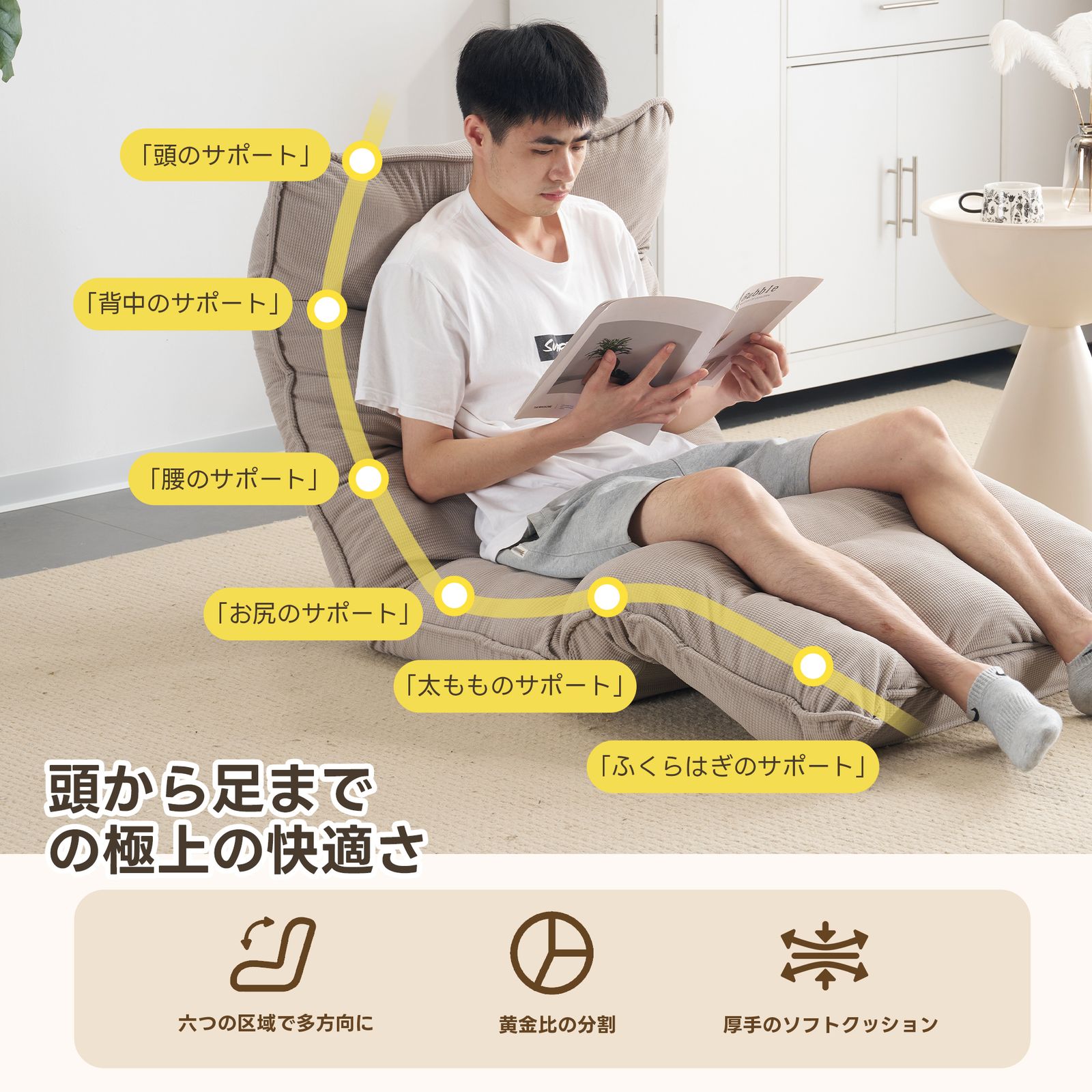 新入荷」全新品 ソファーベッド ソファベッド ローソファー 1人掛け