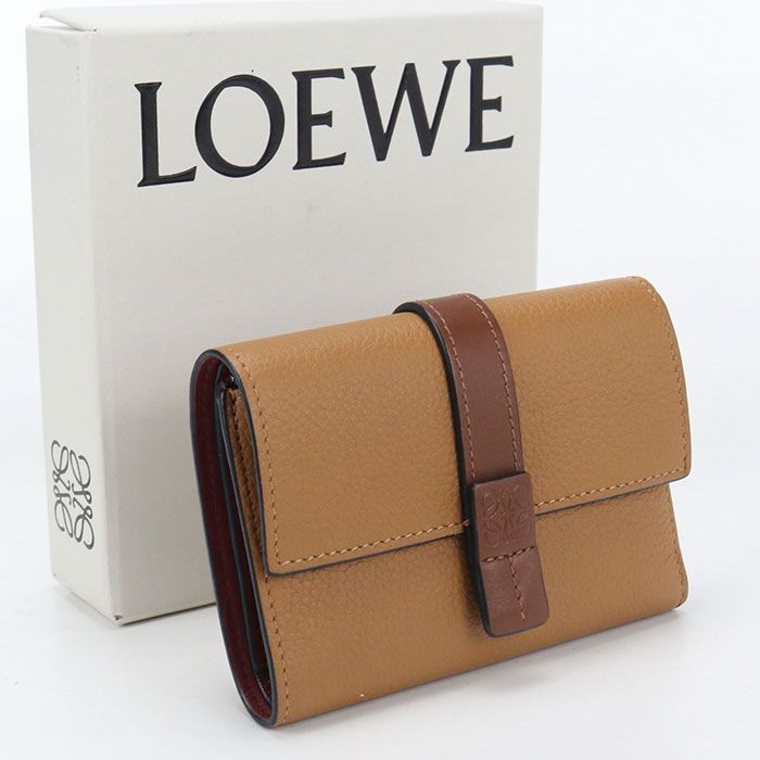 LOEWE ロエベ バーティカルウォレットスモール アナグラム 三折財布