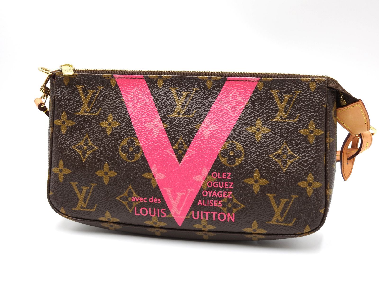 ルイヴィトン モノグラム Vライン ポシェット アクセソワール