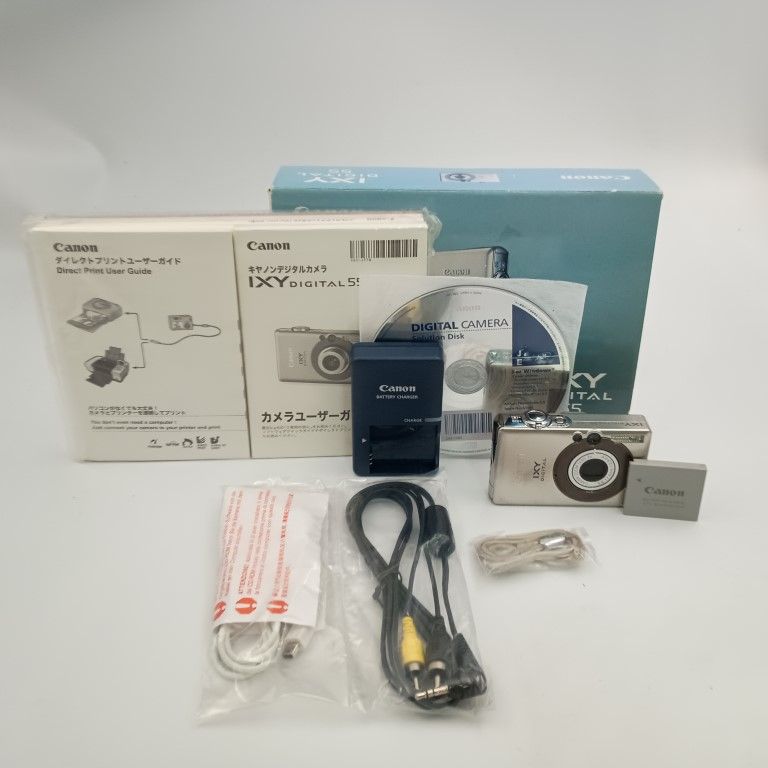 Canon IXY DIGITAL 55 Silver コンパクトデジタルカメラ 〇 - メルカリ